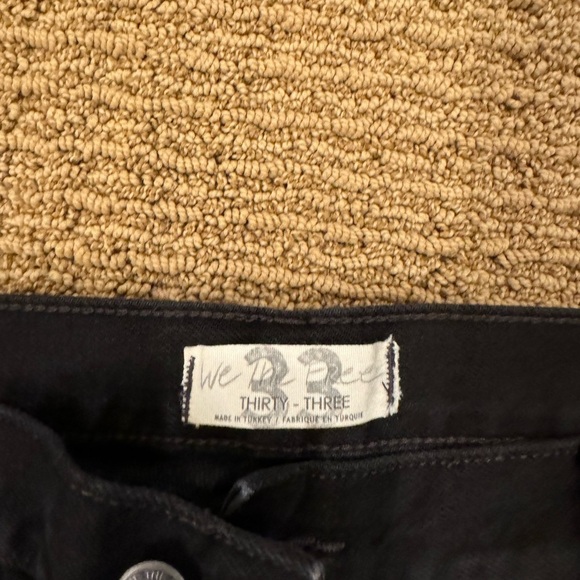 Free People Maggie Mid-Rise Straight-Leg Jeans size 31 SHORT NWT - Picture 3 of 6